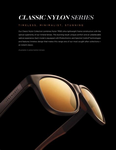 serengeti sunglasses catalog.